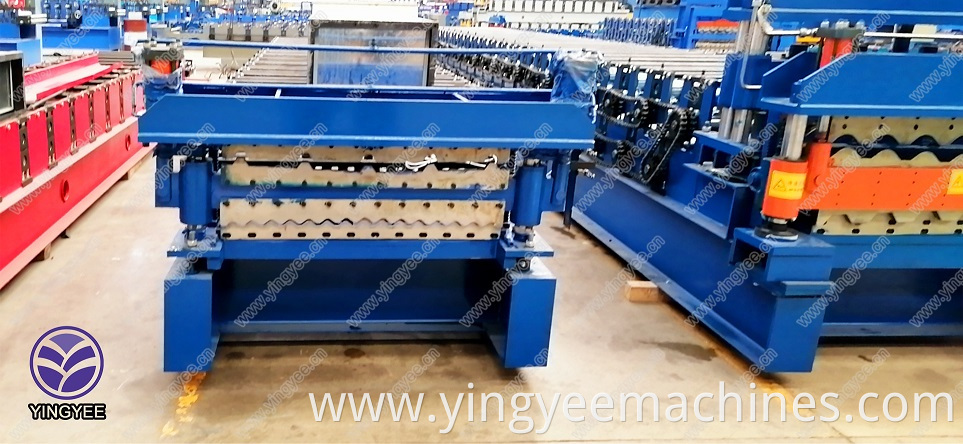 double layer roofing sheet roll forming machine en stock